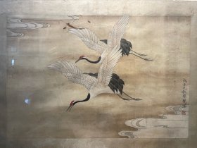 于非闇，原装原裱镜心，中国近现代工笔画家、书法家、篆刻家 42.5*64cm，