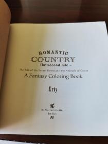 《Romantic country:A Fantasy coloring Book》尺寸：25厘米*25厘米*1厘米