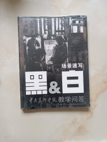 黑&白.冲刺中央美术学院教学问答：场景速写