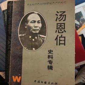当代文丛 汤恩伯史料专輯