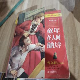 最畅销中外名著名家导读本：童年 在人间 我的大学（全彩青少版）