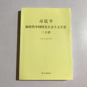 习近平新时代中国特色社会主义思想三十讲