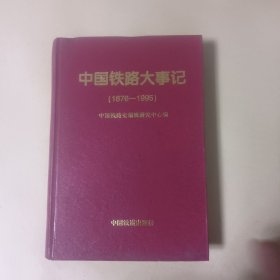 中国铁路大事记:1876～1995