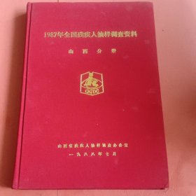 1987年全国残疾人抽样调查资料 内蒙古分册