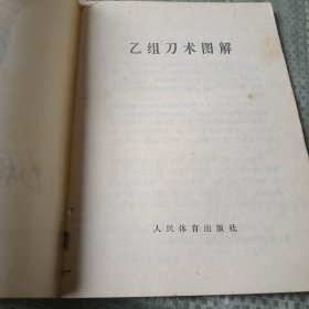 乙组刀术图解
