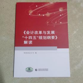 《会计改革与发展“十四五”规划纲要》解读