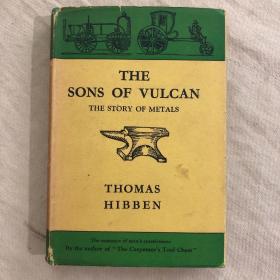 书话精品： The sons of vulcan  铁匠，1948年出版，布面精装本，带书衣，内含大约100幅精美插图