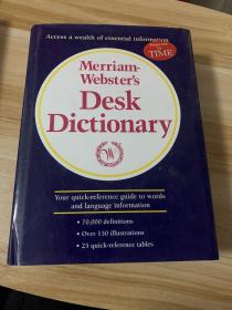 MerriamWebster`s Desk Dictionary英文原版
