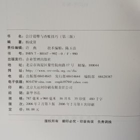 会计错弊与查账技巧（修订第三版）