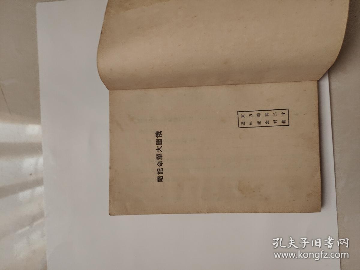 俄国大革命记略