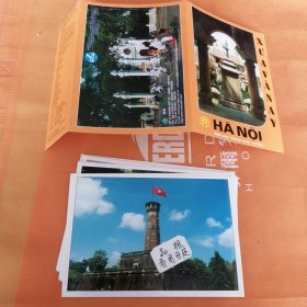 越南风光摄影明信片10枚全。