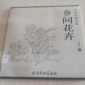 乡间花卉/实用白描画稿