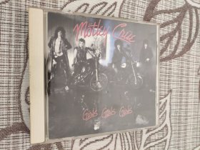 原版CD唱片 克鲁小丑 Motley Crue 乌合之众 - Girls, Girls, Girls 日首