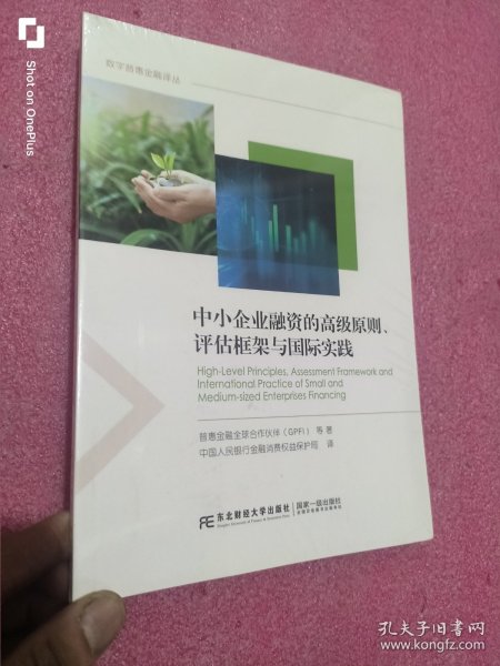 中小企业融资的高级原则评估框架与国际实践 （数字普惠金融译丛） 16开，未开封