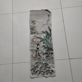 貂蝉拜月（沙孟海题）