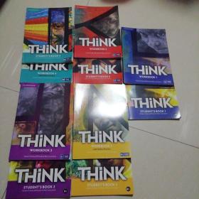 Think（A2两册，B1两册，B1+两册，B2两册，C1两册）共10册合售【大16开】