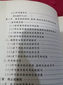 常用计划生育药物与临床应用