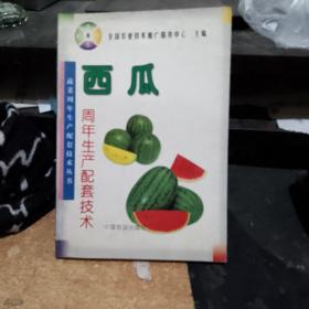 西瓜周年生产配套技术——蔬菜周年生产配套技术丛书  正版库存书无翻阅