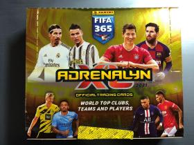 帕尼尼 意大利 官方纪念品 Panini 2020-2021 FIFA365 球星卡 1盒 24包 现货 未拆封Adrenalyn XL 游戏 球星卡 全新