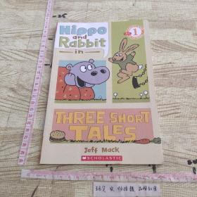 英文原版Scholastic Reader Level 1: Hippo & Rabbit in Three Short Tales