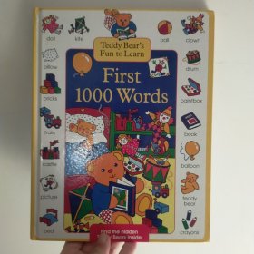 Teddy Bears Fun to Learn First 1000 Words