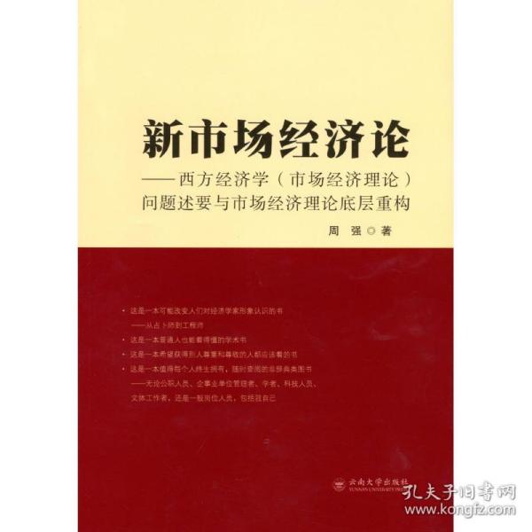 新市场经济论——西方经济学（市场经济理论）问题述要与市场经济理论底层系统重构