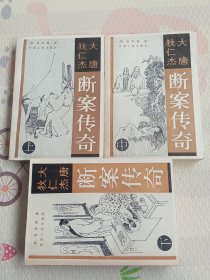 大唐狄仁杰断案传奇，上中下册