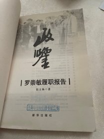 政鉴：罗崇敏履职报告