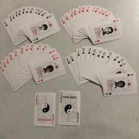 通缉犯扑克一付（一柜）