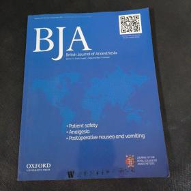 BJA: British Journal of Anaesthesia 医学学术麻醉外科原版外文英文学术论文期刊杂志2012年5月109卷671-837