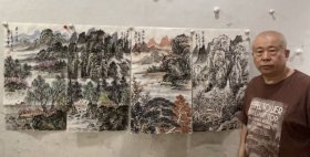 王本杰老师春夏秋冬精品，加拿大皇家艺术学院客座教授，福布斯中国艺术名人榜。《美国》中国画学会理事。民革中央画院画家。首都博物馆书画院专职画家文化部全国青联委员。被中国书画报评为 2009 年年度人物被中国书画报评为 2008 年度人物，被美术报评为最具升值潜力画家《名家山水》《中国当代实力派画家王本杰》《中国画十家王本杰》《当代最具收藏潜力画家王本杰》北京保利、瀚海恒昌等知名拍卖行均以高价拍出