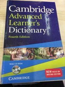 Cambridge Advanced Learner's Dictionary with CD-ROM剑桥高阶最新词典，第四版，附CD 英文原版