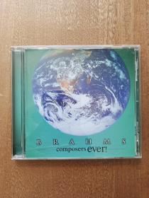 ever系列 composers Brahms 勃拉姆斯 日版CD95新