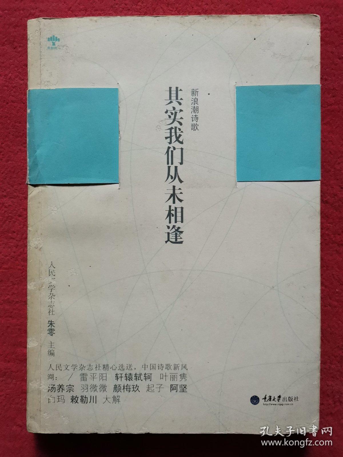 新浪潮诗歌：其实我们从未相逢