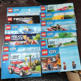 LEGO city系列等 共12册合售