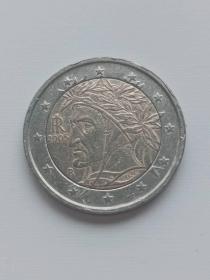 意大利2欧元硬币 2欧元纪念币