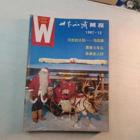 世界知识画报 1985年1－12、1986年1－12、1987年1－12期全36册合售，总第19期一54期。注意:85年12册和86年7册缺名画欣赏18页一20页。另送1991年3期，总计37册