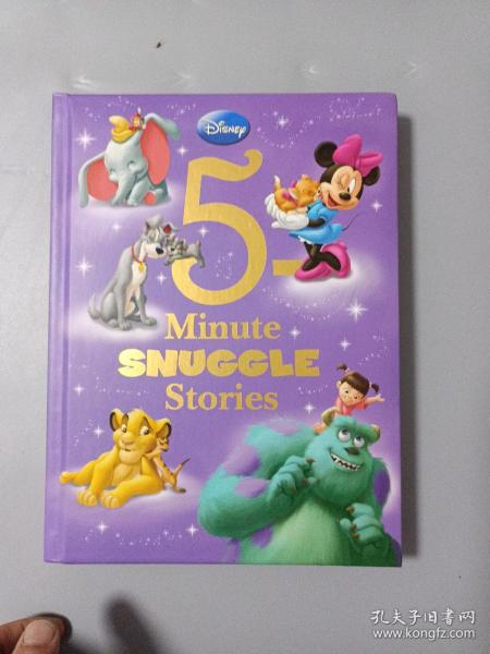 5-Minute Snuggle Stories 迪士尼五分钟睡前小故事书(精装) 