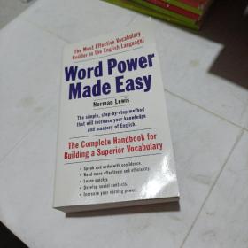 Word Power Made Easy: The Complete Handbook for Building a Superior Vocabulary 英文原版(平装未翻阅无破损无字迹)