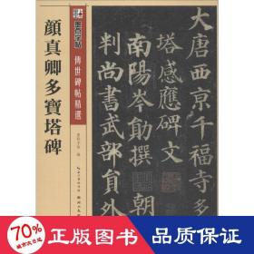 墨点字帖·传世碑帖精选 颜真卿多宝塔碑（毛笔楷书书法字帖）