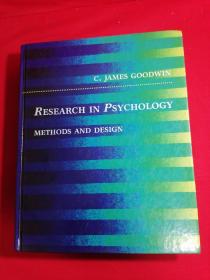 C. JAMBN GOODWIN
 RESEARCH IN PSYCHOLOGY
 METHODS AND DESIGN