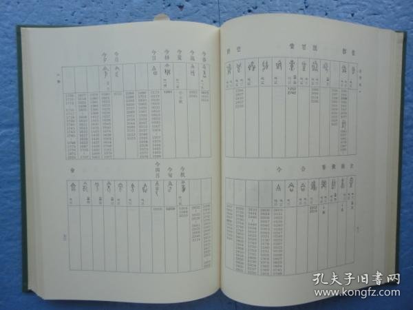 (日文)《甲骨文字研究》本文篇