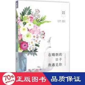 在晴朗的子我遇见你 青春小说 莫峻