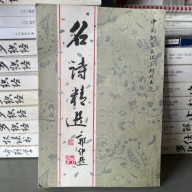 名诗精选——
中国钢笔书法系列丛书