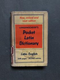 langenscheidt's pocket Latin dictionary