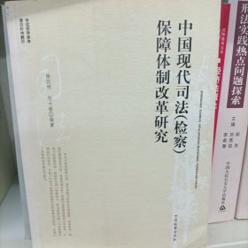 中国现代司法（检察）保障体制改革研究