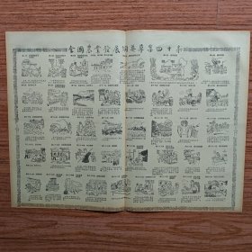 南充日报1956年3月13日（全国农业发展纲要草案四十条 插图；全国妇女为实现为实现全国农业发展纲要的奋斗纲要）