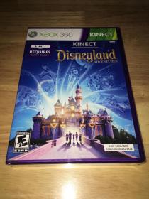 美国正版全新XBOX360体感游戏：迪士尼乐园 Disney Land KINETIC 全新未拆