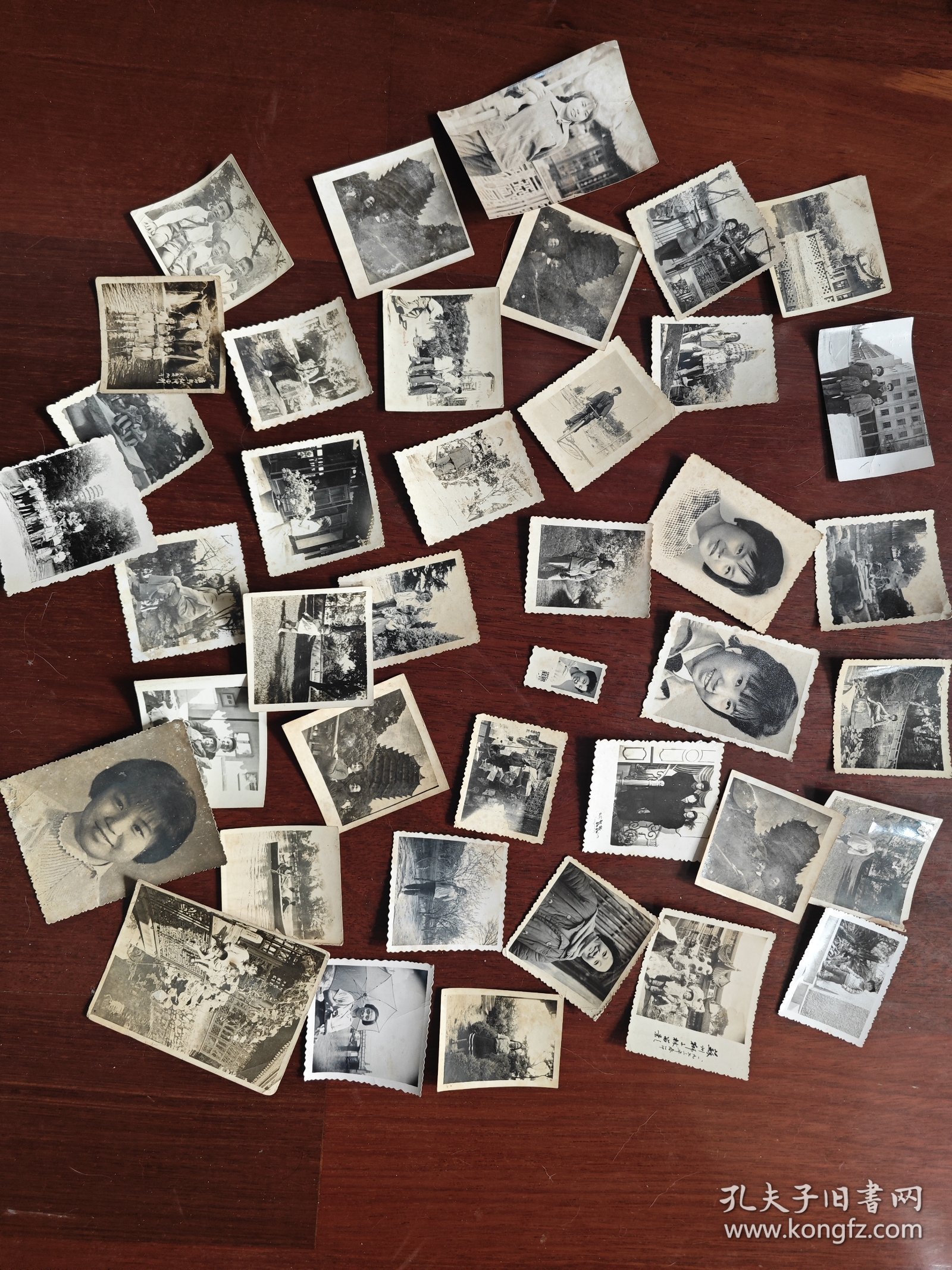 60 70 80年代黑白老照片 40张合售（B2）