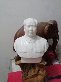 毛主席白瓷像